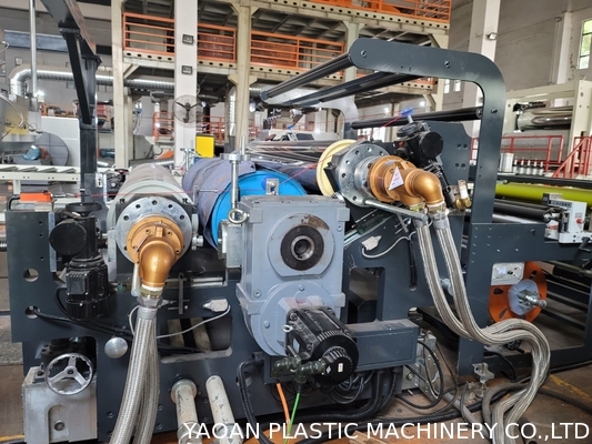 Mesin Pengolah Plastik PET Twin Screw Extrusion 11 Zona Pemanasan 20000kg