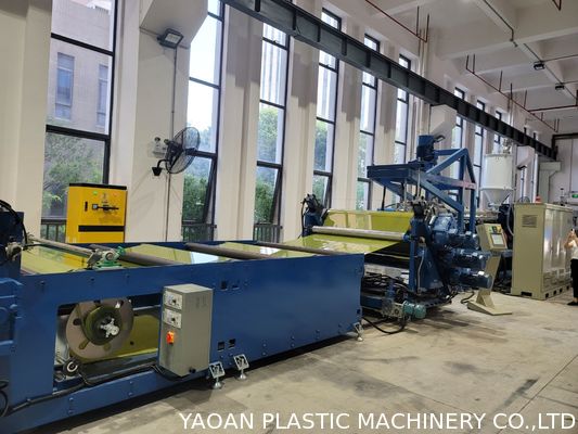 Mesin Ekstrusi Lembar PE 160kw Dimensi 25000 * 2000 * 2500mm