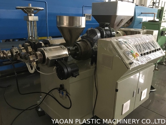 PP Mesin Minum Straw Extrusion Untuk 3 Warna Pembuatan Jerami